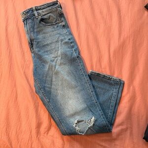 American Eagle Outfitters Distressed Blue Jeans